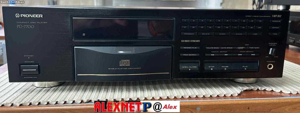 Pioneer CD PD-7700 impecável como novo