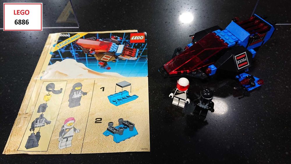 Lego Space Classic II: 6990; 6986; 6941; 6886; 6830; 6893; 6897