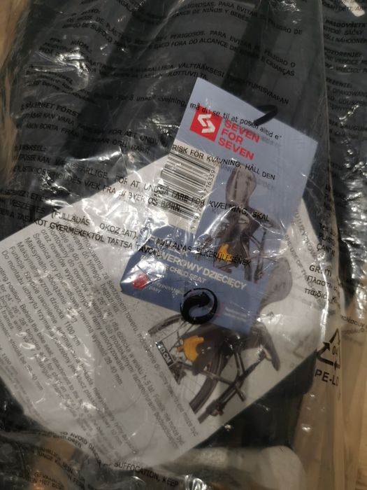 Fotelik rowerowy dla dzieci Seven for Seven