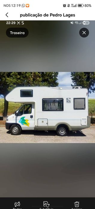Autocaravana Fiat 1900 TD Knaus