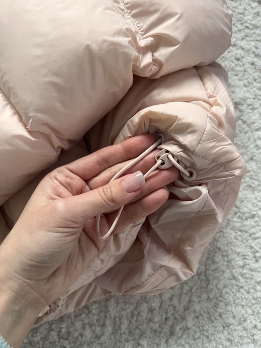 Жіночий вкорочений пуховик, Куртка з капюшоном, весна/осінь