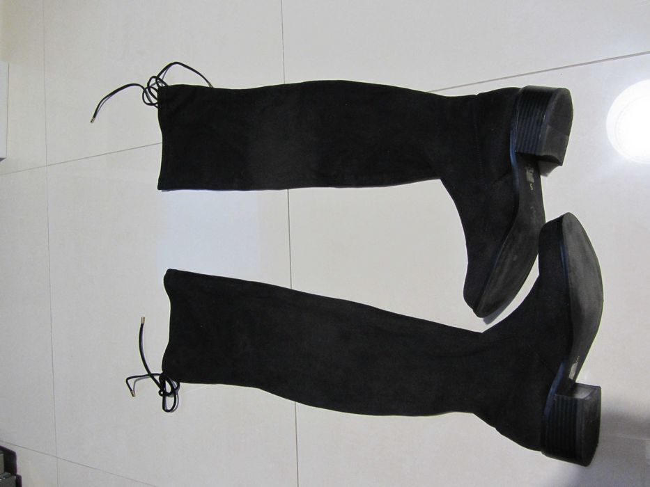 czarne muszkieterki RIVER ISLAND