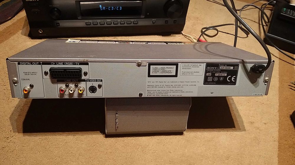leitor CD,DVD Sony DVP-NS325