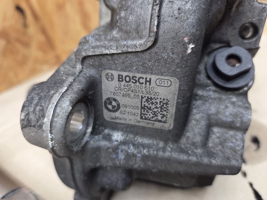 Układ paliwowy BMW E60 E61 N47D20A 177KM pompa wtryskiwacze listwa #2