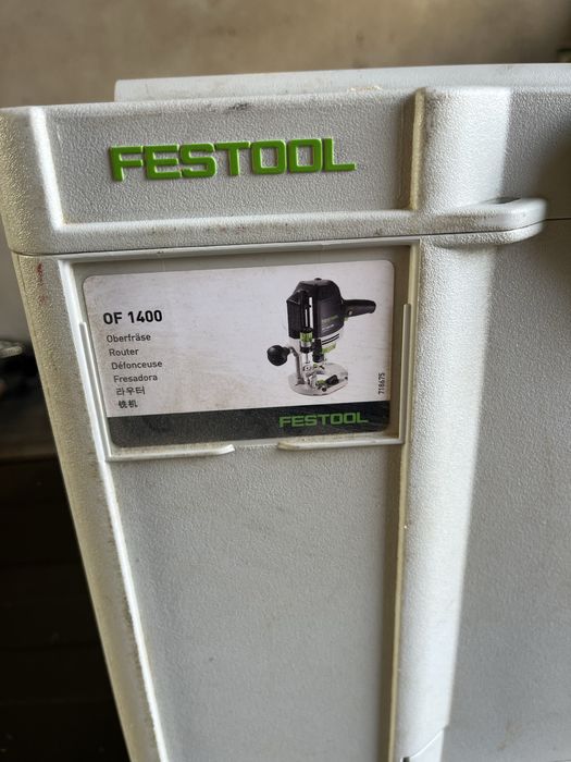 Frezarka festool of 1400 z frezami cmt i inne
