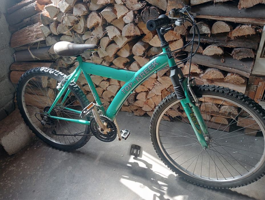 Bicicleta Verde Água