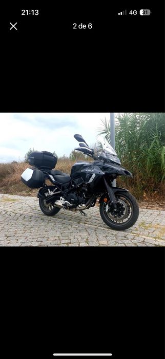 Benelli TRK 502.  4590klm