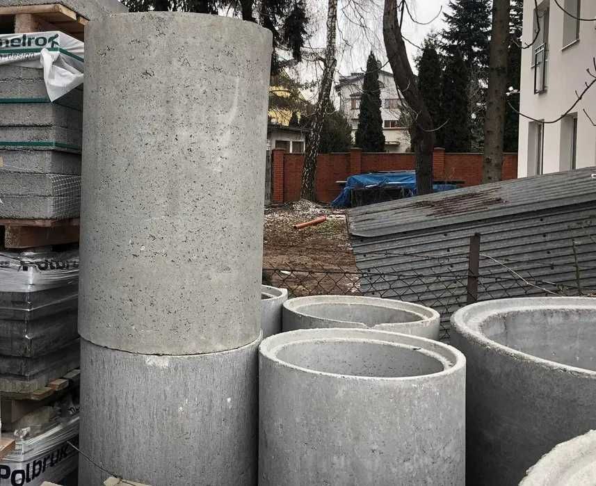 KRĘGI BETONOWE + Transport HDS | Leszno i okolice