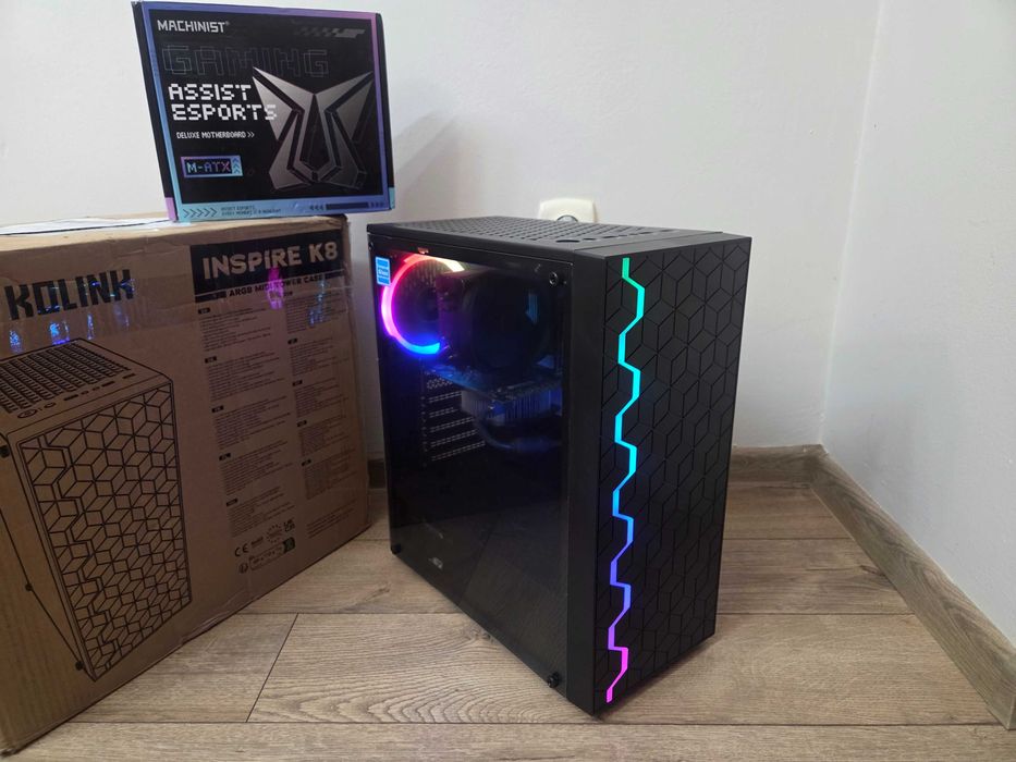 Komputer do Gier Intel 12 Rdzeni GTX1060 16GB Ram SSD