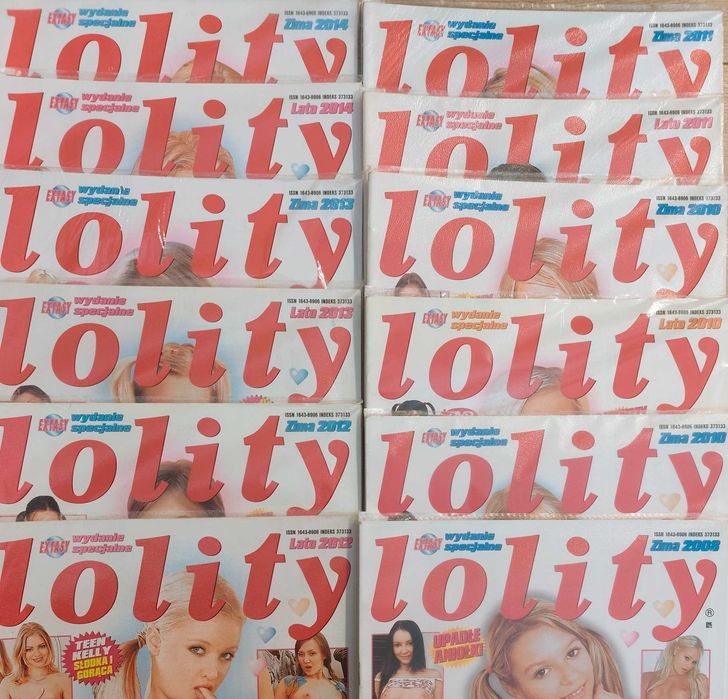 LOLITY MAGAZYN stan bardzo dobry