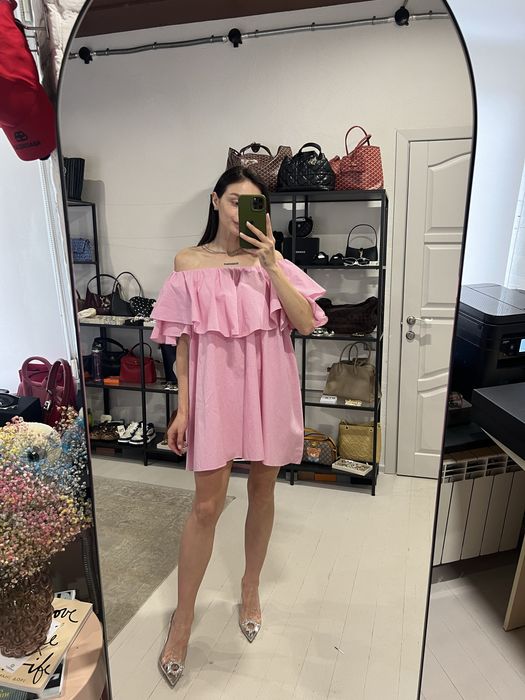 Рожевий сарафан/ сукня ! Розмір XS-S! Розпродаж до 90% знижки!