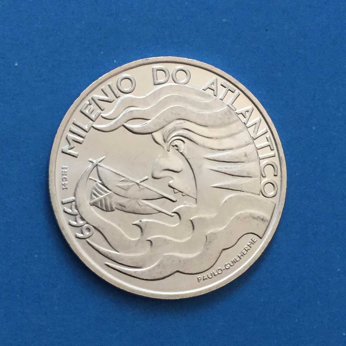 1000 Escudos 1999 MILÉNIO DO ATLÂNTICO, prata