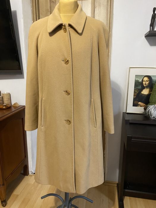 Płaszcz wełna C&A camel rozm L/XL