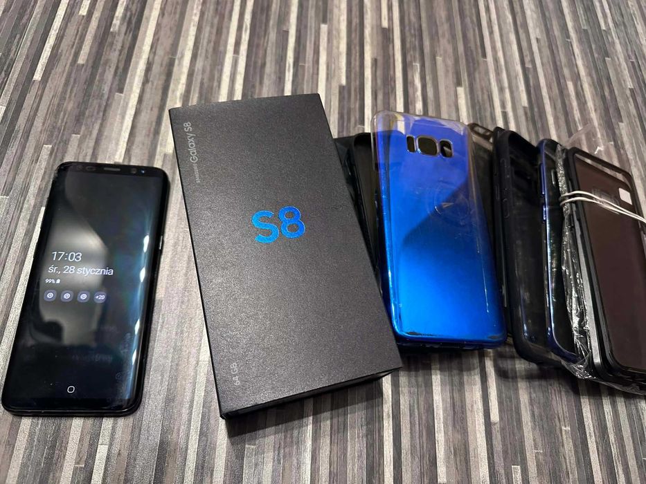 Samsung Galaxy S8 4/64gb SMG950F + CASE Różne