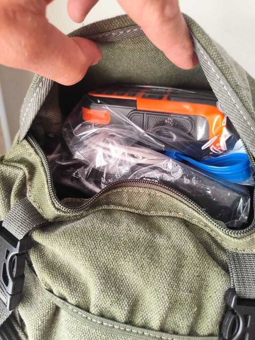 Mochila verde tropa de sobrevivência ,de emergência, ática buscraft