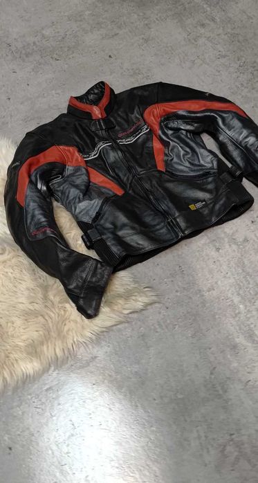 Kurtka motocyklowa skórzana skóra POLO DAMSKA roz S Bydgoszcz 1311