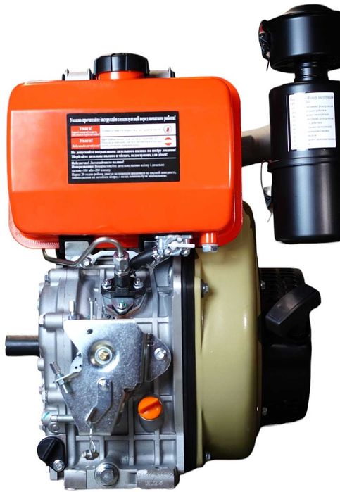 Двигун Зубр 186F (9 к.с.) дизель! вал 25 мм шліцевий! потужний мотор!