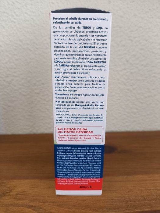 Corpore Sano Tónico Capilar Anti-queda