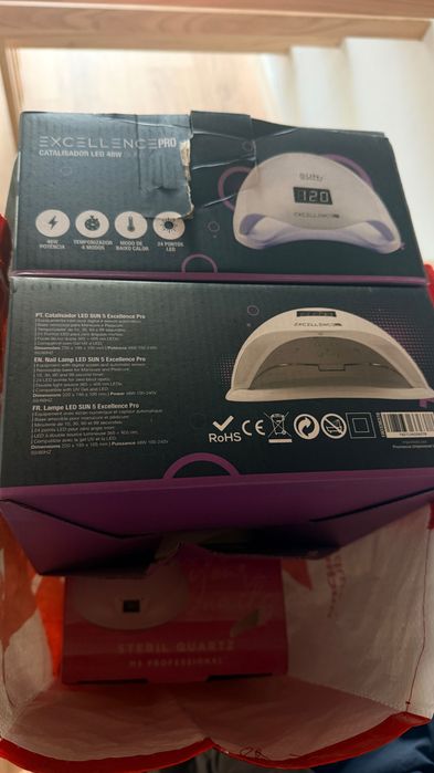 Kit para manicure unha gel profissional