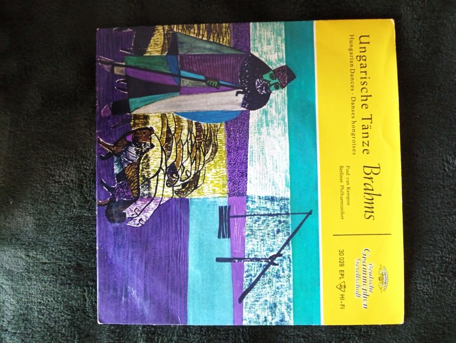 Vinyl Johannes Brahms - Hungarian Dances - Paul van Kempen - Berliner