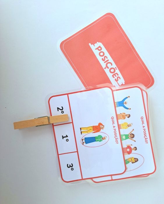 Jogo pedagógico: Posições