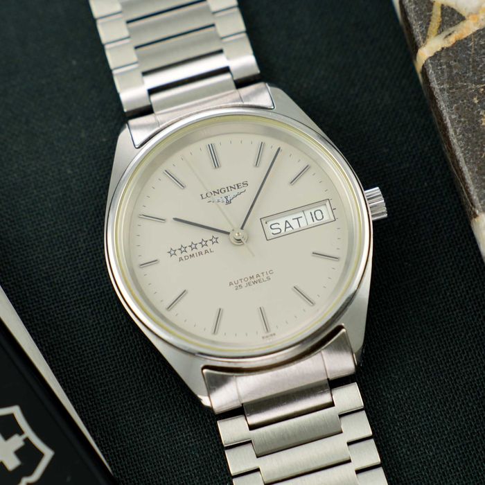 Zegarek meski Longines Admiral 5-star piekny