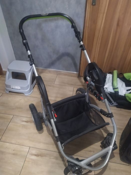 Wózek 3 w 1 gondola spacerówka i fotelik isofix