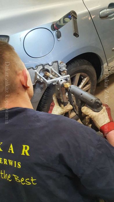 Mechanika aut osobowych,wymiana opon