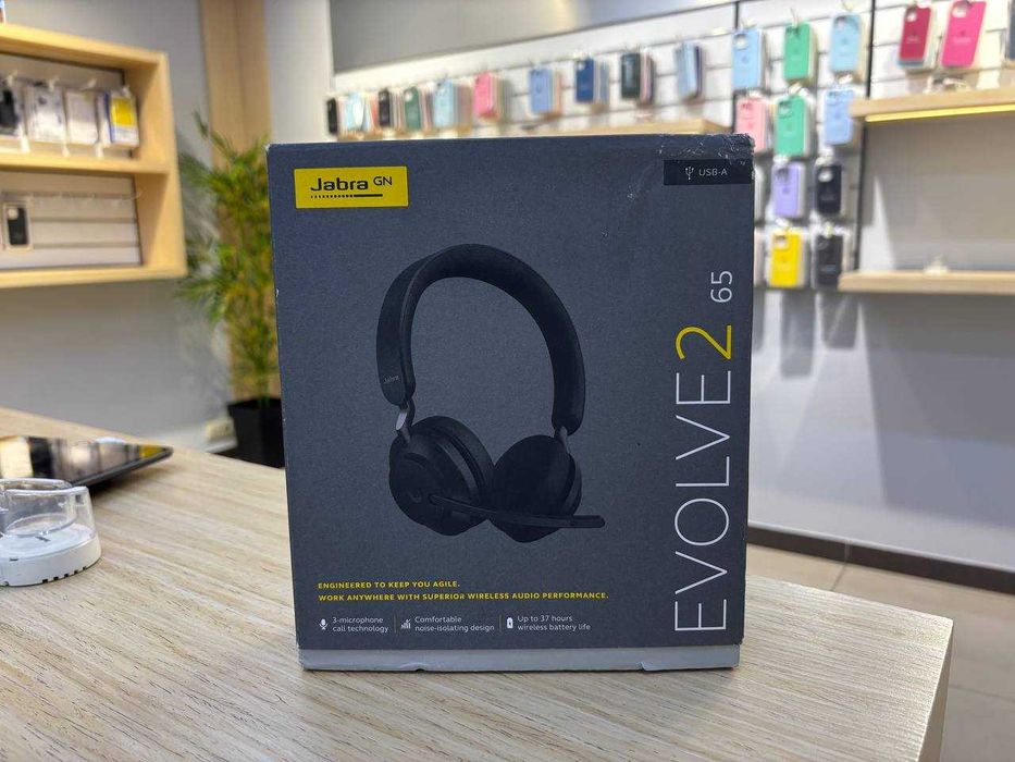 8243/ Openbox Jabra Evolve2 65 Headset - USB-A MS Used