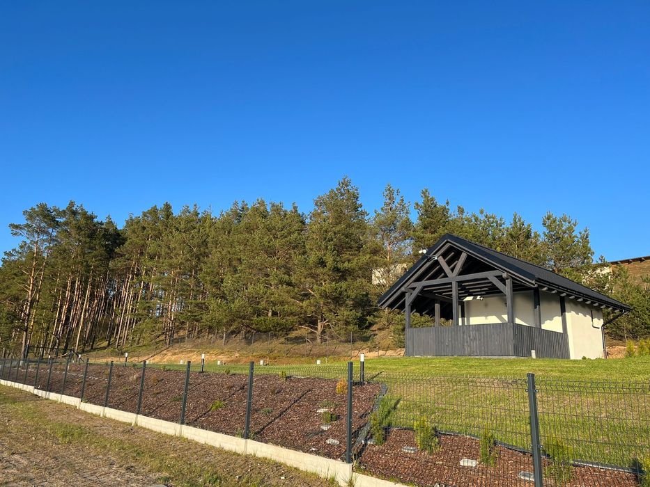 Kameralne pole kempingowe nad jeziorem, balia ogrodowa, kaszuby!