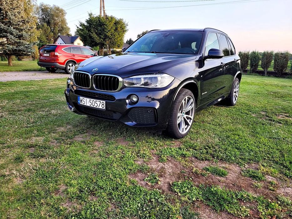 BMW X5 M Pakiet x2 Oryginalny Panorama/Szyber Dach Skóra+Alkantarę Alulg-20ki