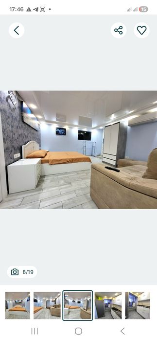 Стильная квартира на Дерибасовской для долгосрочной аренды!
2 комн.