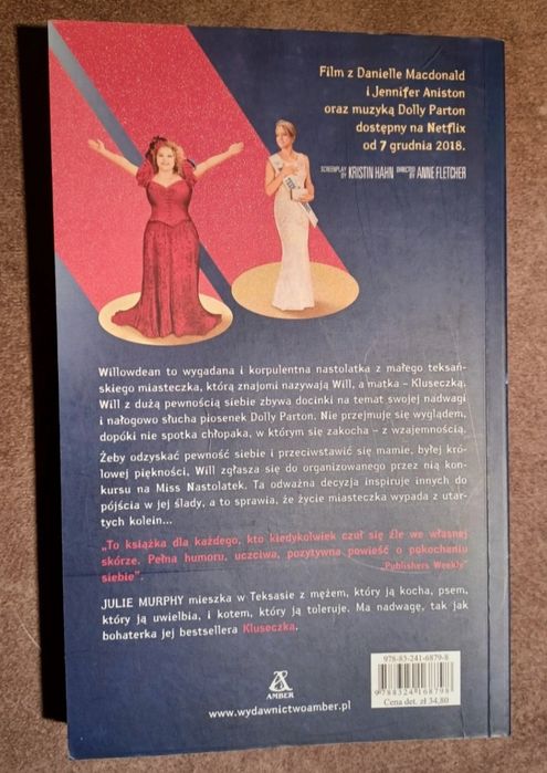 Książka "Kluseczka" Julie Murphy