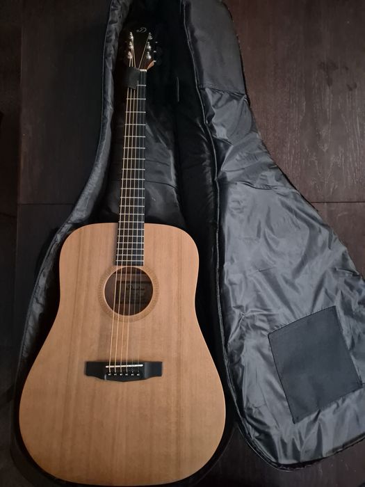 Dowina Puella-D 2017 Gitara Akustyczna + Pokrowiec, ksiażka chwytów gitarowych, urządzenie do strojenia