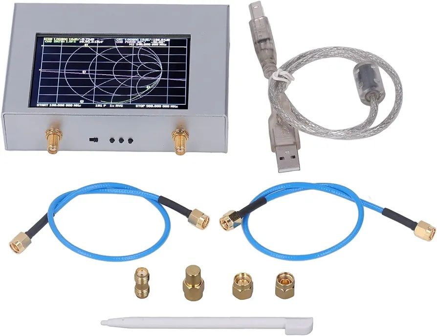 Nanovna v2 plus4 анализатор векторный анализатор антенный 50khz-4ghz