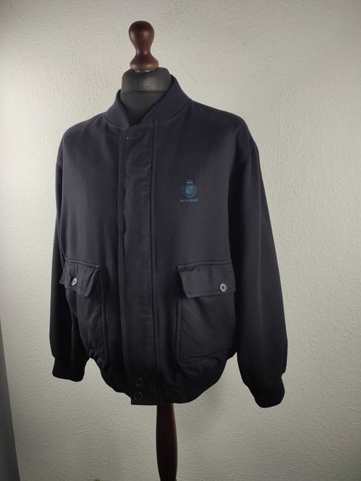 Loro Piana x Paul & Shark wool cashmere bomber jacket rozmiar L