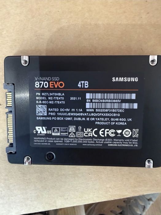 Disco ssd samsung evo 4tb