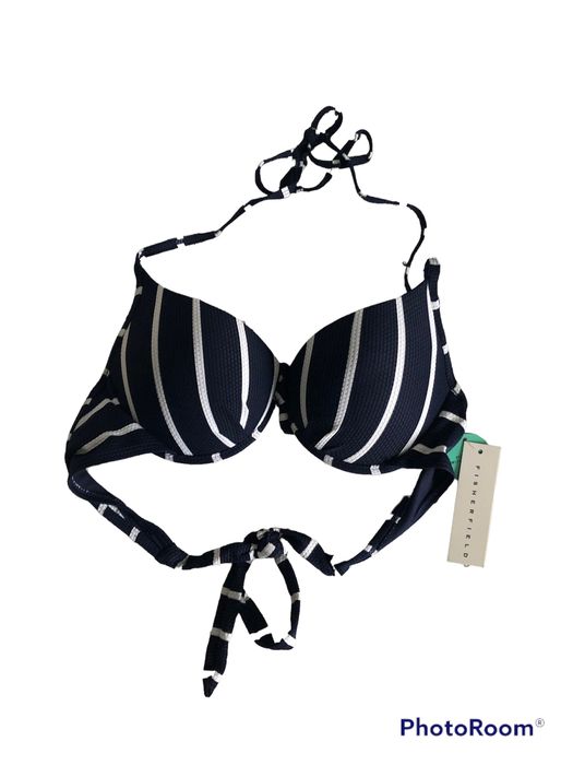 strój kąpielowy w paski góra