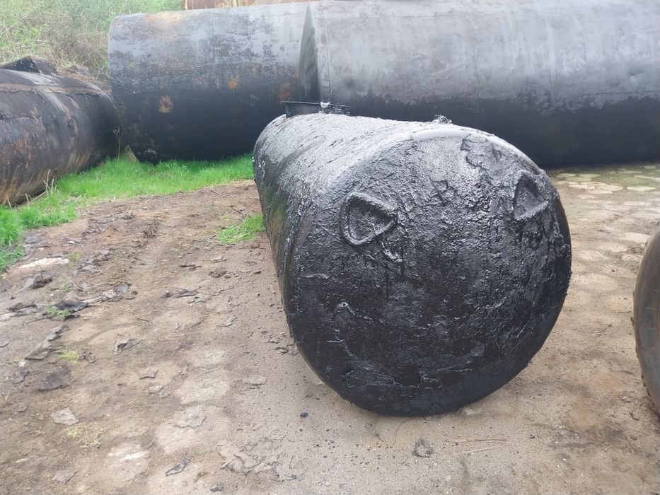 Zbiornik stalowy na wode szambo