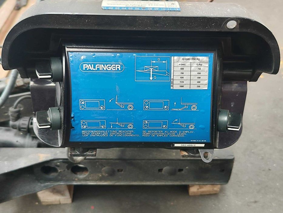 Winda załadowcza 750 kg /12V/2019/Palfinger/1600mm