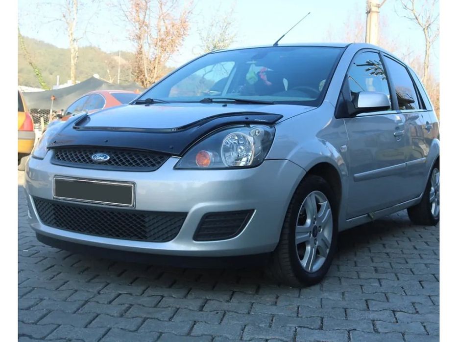 Ford Fiesta 2002-2008 Дефлектор капота EuroCap
