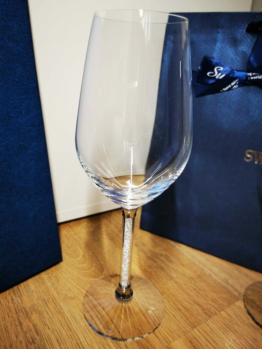 2 Copos Vinho Swarovski
