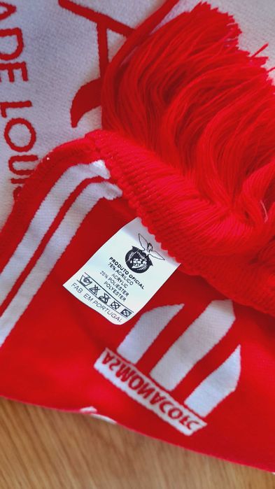 Cachecol SL Benfica X AS Mónaco