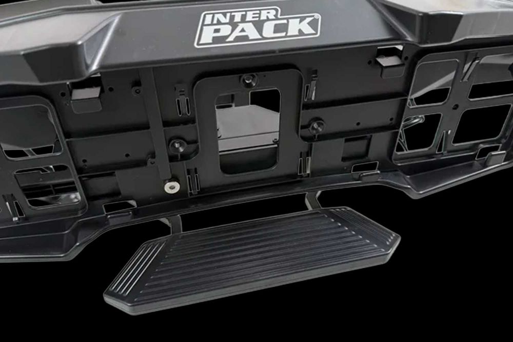 Bagażnik Rowerowy na hak Platforma INTER PACK VELOX 3 rowery LED SKŁADANY  e-bike