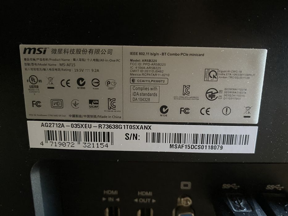 Vendo pc msi (LER BEM A DESCRICAO)