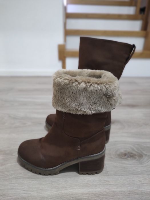 Buty ocieplane event&do, rozmiar 39