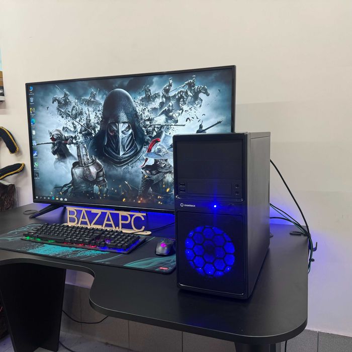 Игровой Компютер Intel Core i7, Gigabyte RX 470, 16GB RAM, HDD + SSD