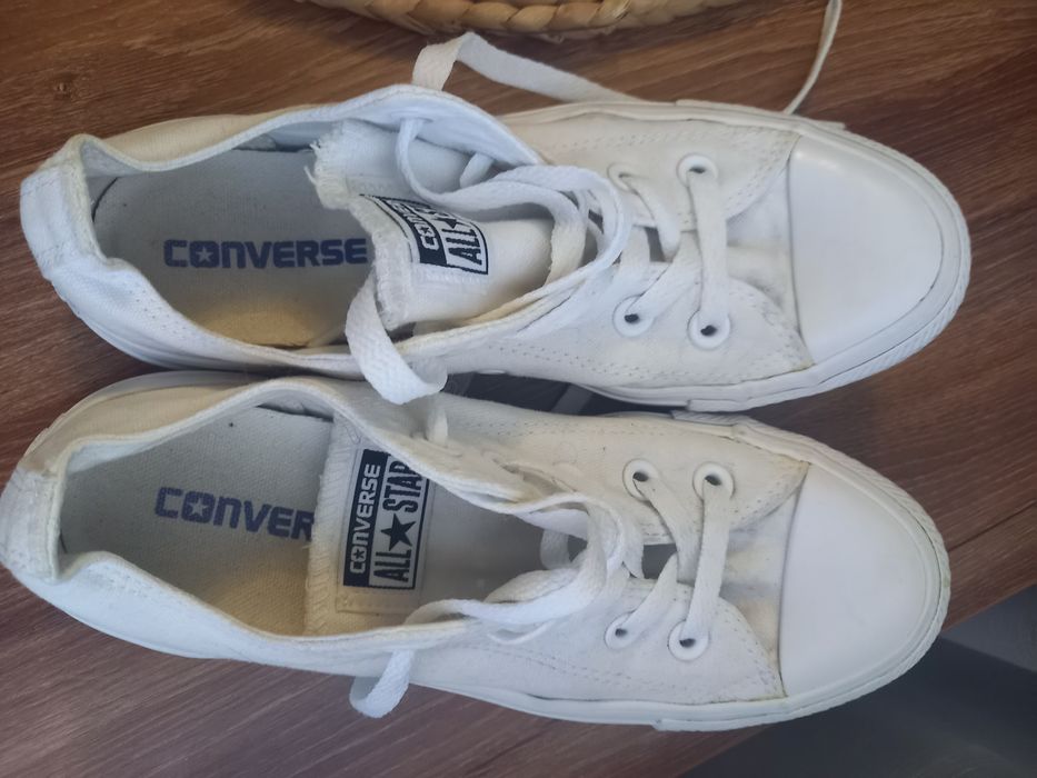 Converse all star białe