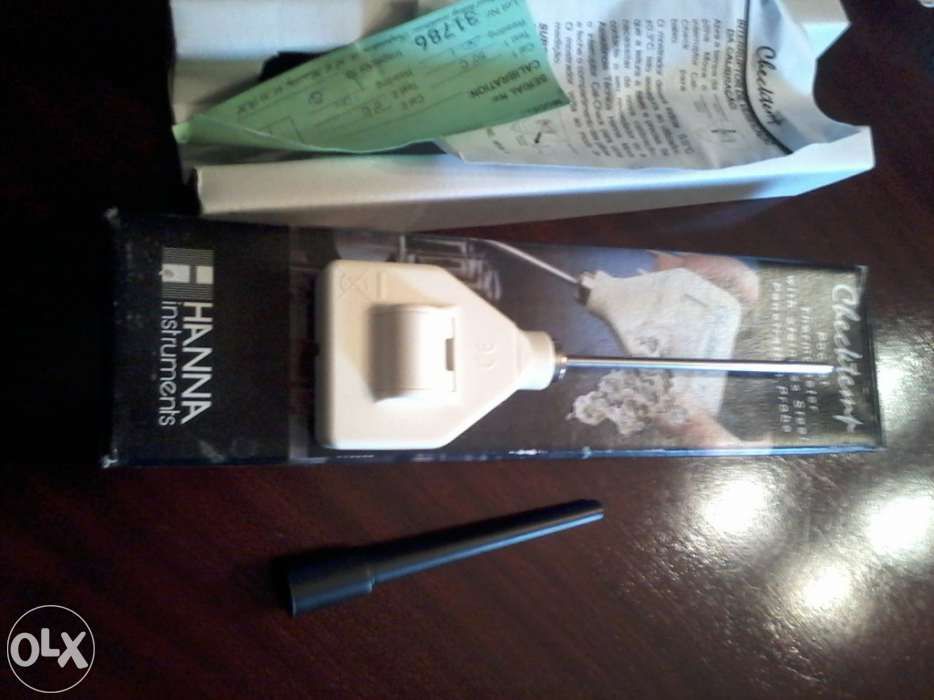 Termometro para a restauraçao