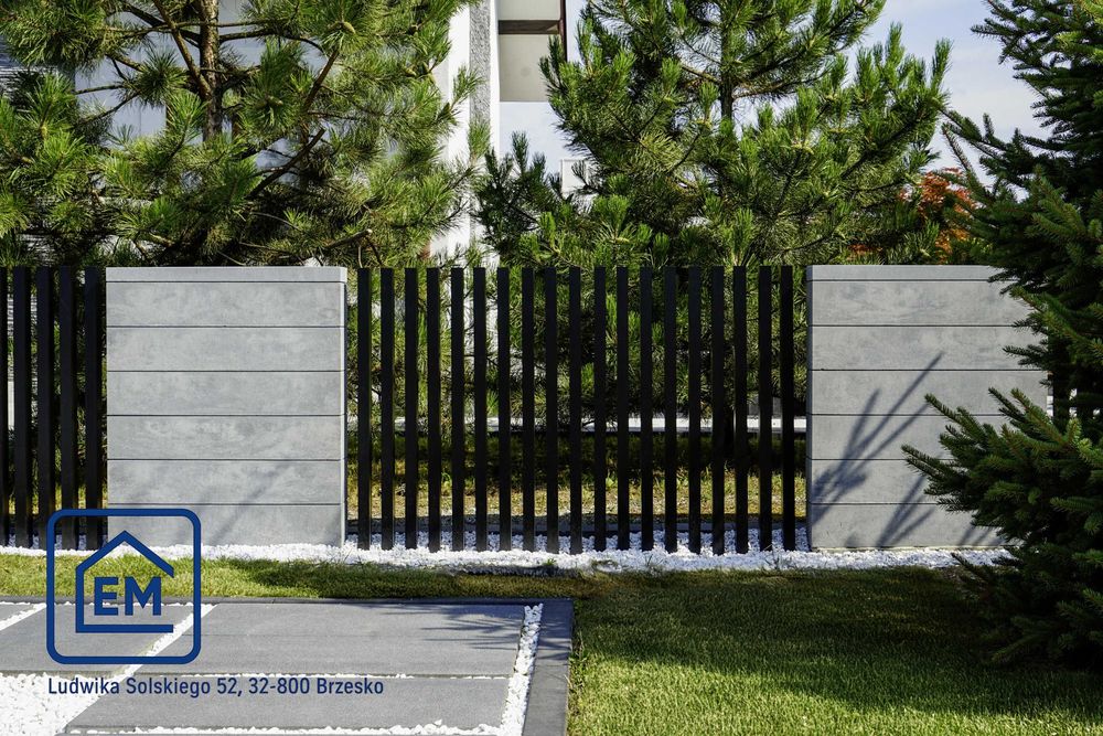 Pustaki ogrodzeniowe Bruk-Bet - REZYDENCJA NOVATOR - 50/19/19 - MELANŻ